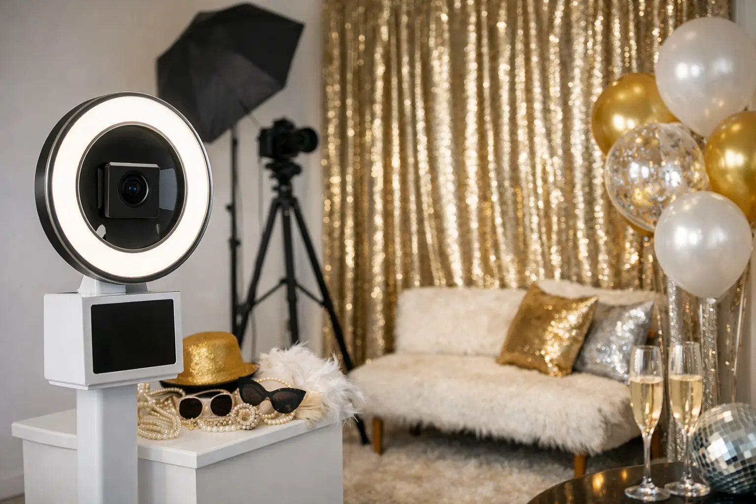 How to Plan a Glam Photo Booth Setup