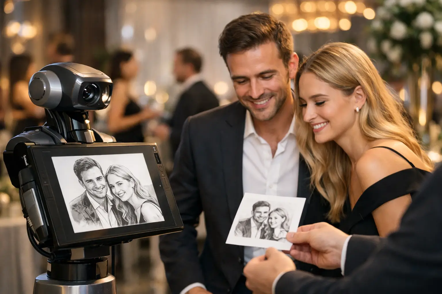 How to Use AI Sketch Bots at Premium Events