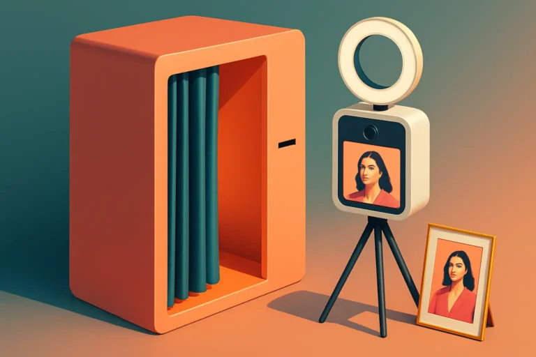 Luxury photo booth hire that feels editorial