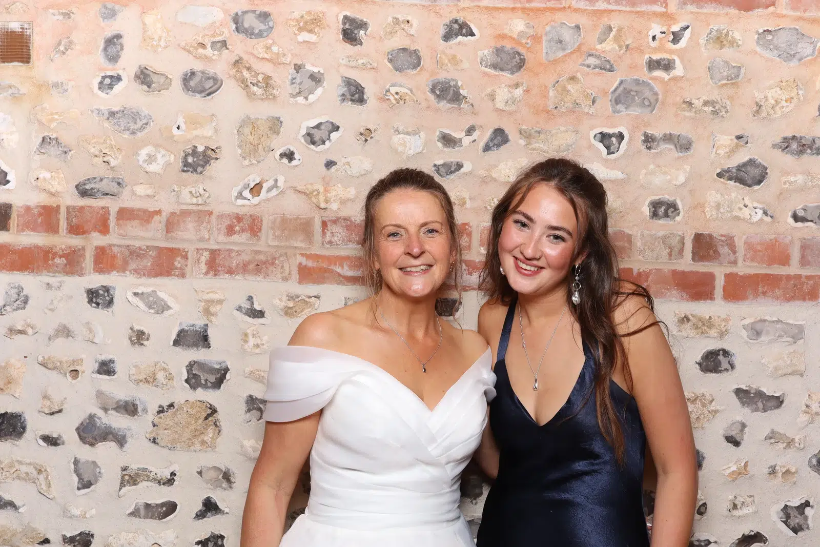 A colour portrait from Rachel and Adrian’s wedding at The Gathering Barn